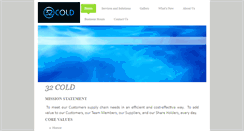 Desktop Screenshot of 32-cold-services-and-solutions.com